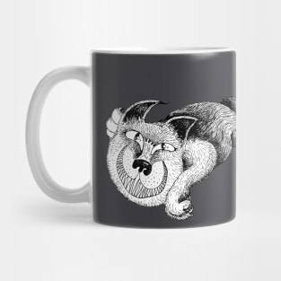 Crazy cat Mug